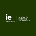 The logo of IE University School of Science and Technology.