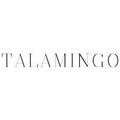 The image shows the word 'TALAMINGO' in a bold, uppercase, serif font on a plain background.