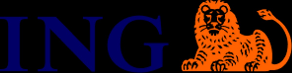 The logo features the word 'ING' alongside a stylized orange lion.