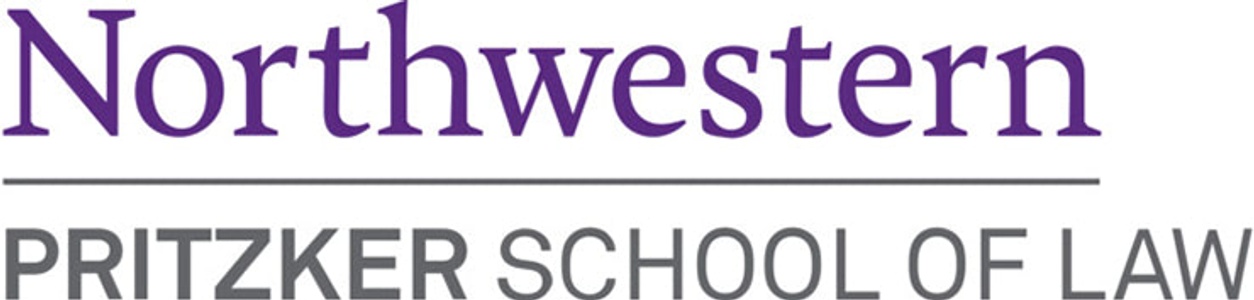 This image features the logo of Northwestern Pritzker School of Law.