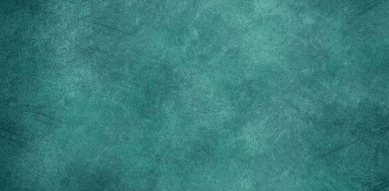 A textured teal background with subtle patterns and shading.