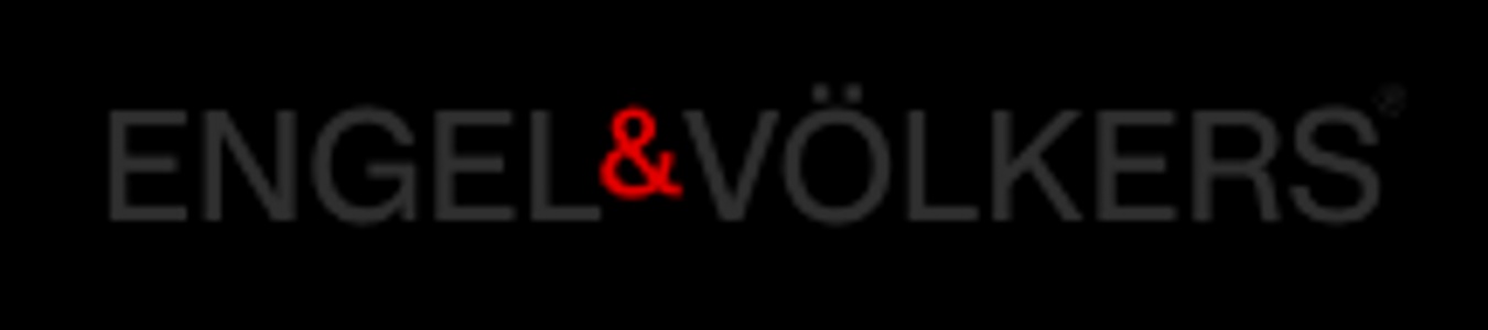 A logo featuring the name Engel & Völkers in a sleek design.