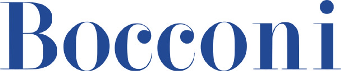 The image features the text 'Bocconi' in a stylized font.
