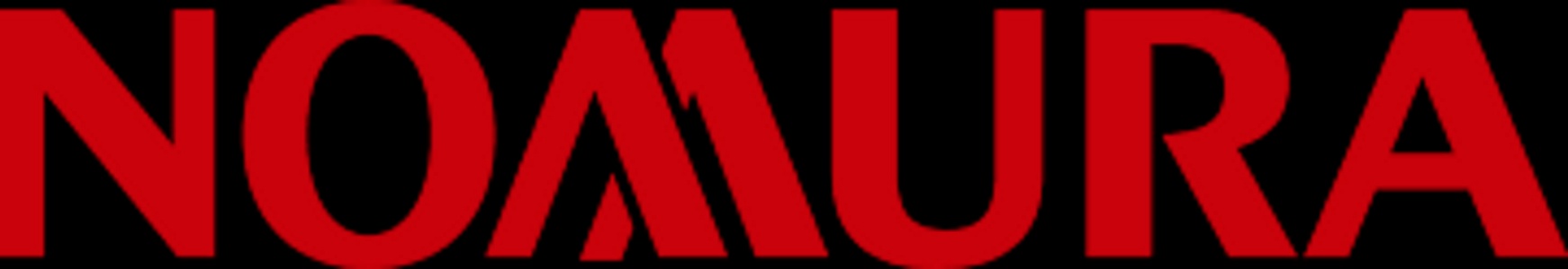 The image shows the word 'NOAURA' in bold red letters on a black background.