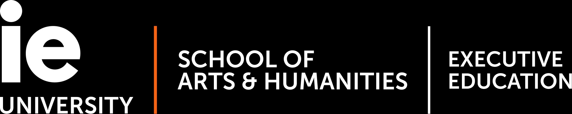 This logo represents the IE University School of Arts and Humanities and its Executive Education programs.