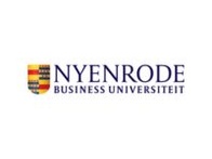 Logo of Nyenrode Business University.