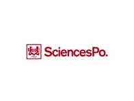 Logo of Sciences Po featuring a lion in a square frame with the institution's name beneath it.