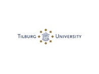 Logo of Tilburg University featuring a central emblem surrounded by the university's name.