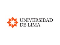 Logo of Universidad de Lima featuring a stylized sunflower design in orange and cream.