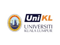 Logo of Universiti Kuala Lumpur, featuring stylized buildings and a flame inside a circle.