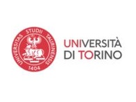 The logo of the University of Turin featuring a stylized design.