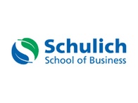 Logo of the Schulich School of Business featuring a stylized 'S' in blue and green.