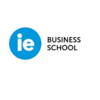 A logo for IE Business School featuring a blue circle with the letters 'ie' inside.