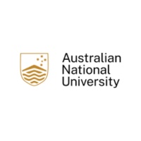 Logo of Australian National University featuring a stylized shield with wavy lines and stars.