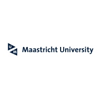 Logo of Maastricht University featuring stylized letters 'UM' inside a rectangle with the full university name underneath.