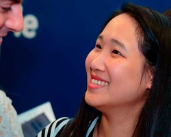 elle talent project : students speaking