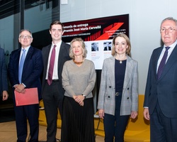 Corporate digitalization and sustainability, cornerstones of IE Law School and ONTIER’s 16th José María Cervelló Prize