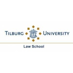 Logo of Tilburg University Law School featuring a tree emblem and hexagonal shapes.