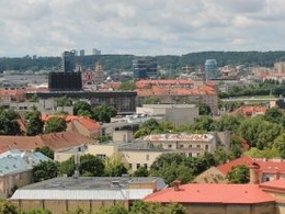 A city of Lithuania is shown to represent the IE Lithuanian alumni Club