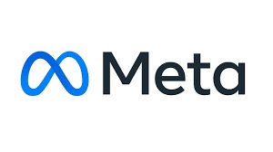 Logo of Meta, featuring an infinity symbol in blue color.