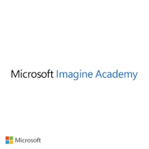 A logo featuring the Microsoft Imagine Academy branding.