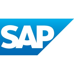 A logo representing SAP, a software company.