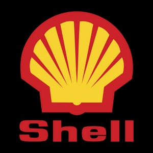 A logo featuring a stylized shell with the word 'Shell' underneath.