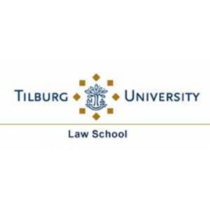 Logo of Tilburg University Law School featuring a tree emblem and hexagonal shapes.