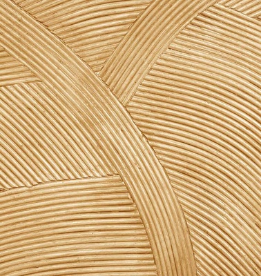 This image features a textured surface with intricate wavy patterns in a golden hue.
