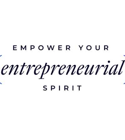 A motivational phrase encouraging individuals to empower their entrepreneurial spirit.