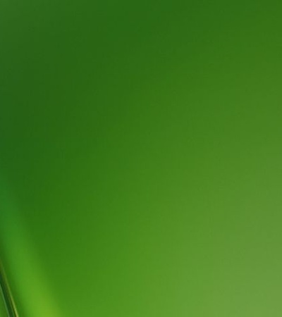 A smooth gradient of green hues.