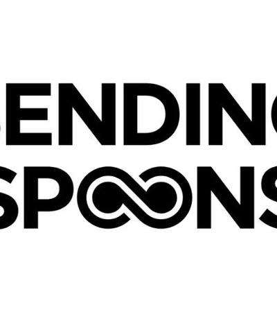 A logo featuring the words 'BENDING SPOONS' with an infinity symbol.