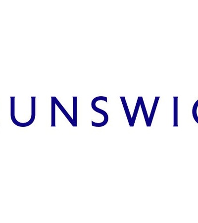 This image features the word 'BRUNSWICK' displayed in a bold, blue font.