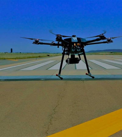 CANARD allows fast calibration of NavAids by using fully automated, unmanned UAVs (drones) that perform flight inspections with 100% accuracy, support a 0% emissions procedure and comply with all the international regulations.