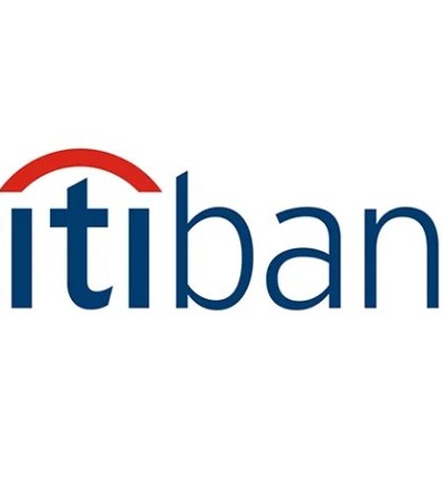 This image features the logo of Citibank, a global financial services company.