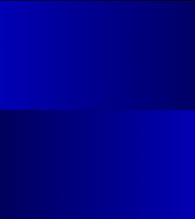 A minimalist image featuring two overlapping dark blue rounded rectangles on a black background.