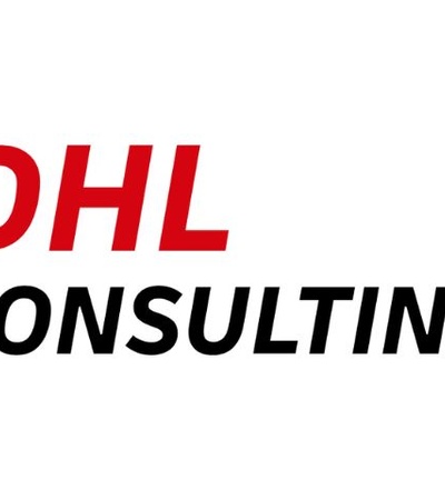 This image features the logo of DHL Consulting.
