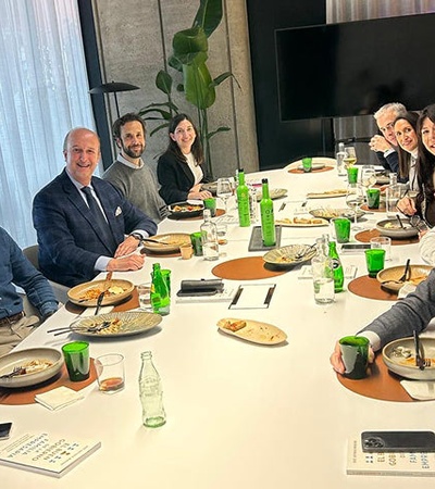 Encuentro con líderes