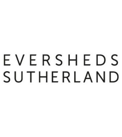 This image features the logo of Eversheds Sutherland.