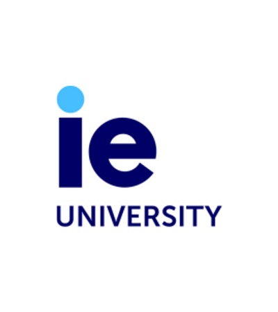 The logo of IE University featuring the letters 'ie' and the word 'UNIVERSITY'.