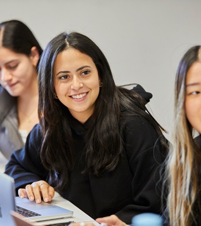 Three IE undergraduate students 