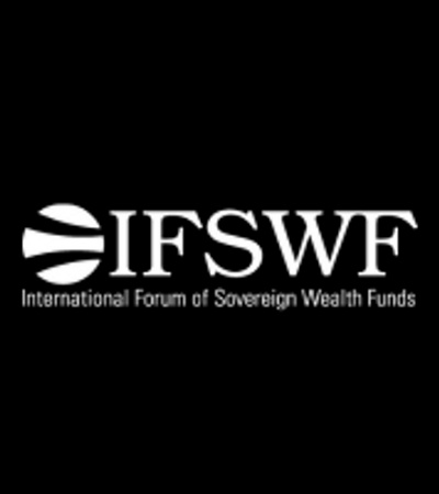 This image features a logo for the International Forum of Sovereign Wealth Funds.