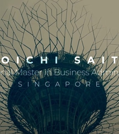 A creative presentation featuring a futuristic structure in Singapore.