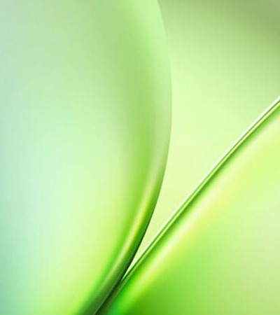 An abstract image featuring overlapping smooth curves in shades of green.