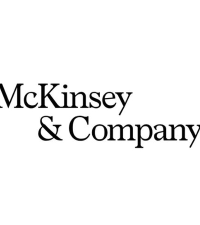 This image features the logo of McKinsey & Company.