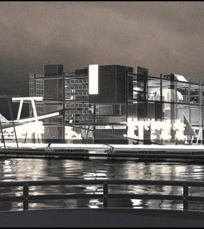  Liquid Babel. Intensifying the void. In the harbor of Valencia | IE School of Architecture and Design