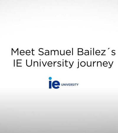 Samuel González - Student Story Bachelor in Information Systems Management | IE University