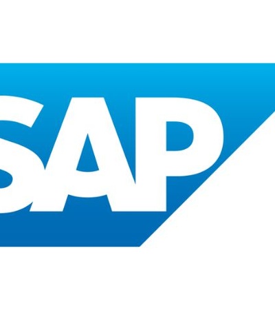 This image displays the logo of SAP, a software corporation.