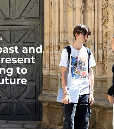 Two IE Students  at Segovia Campus