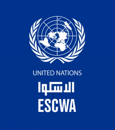 The logo of the United Nations Economic and Social Commission for Western Asia (ESCWA).